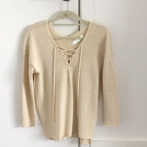 Long sleeve light sweater